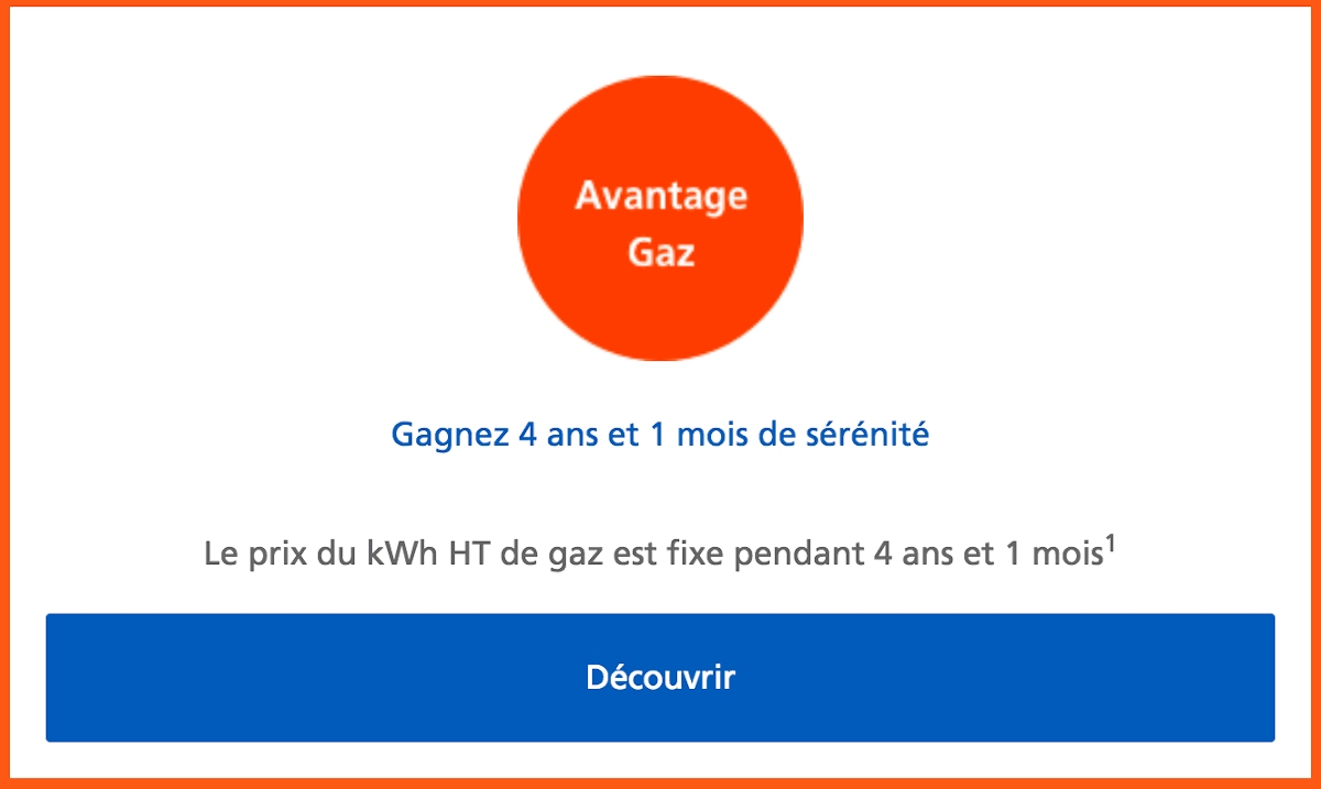 Contrat gaz EDF avantage gaz naturel prix fixe Contrat gaz EDF avantage gaz naturel