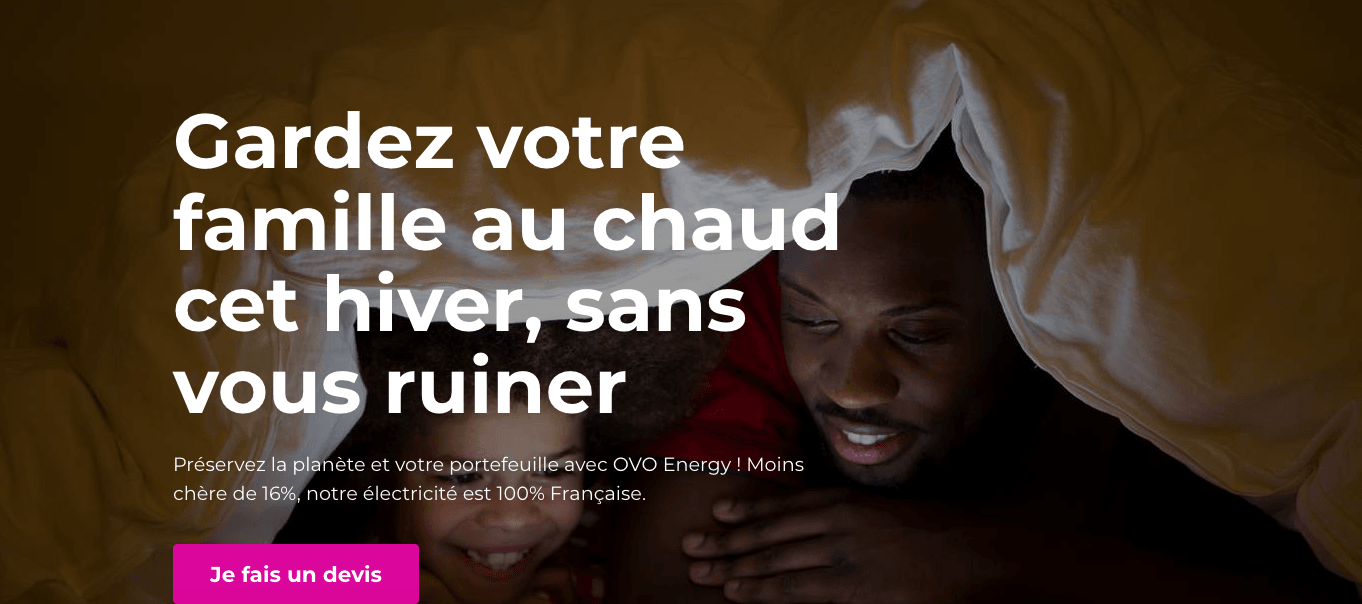 La meilleure électricité durable et pas chère chez OVO Energy Le fournisseur d'électricité verte OVO Energy