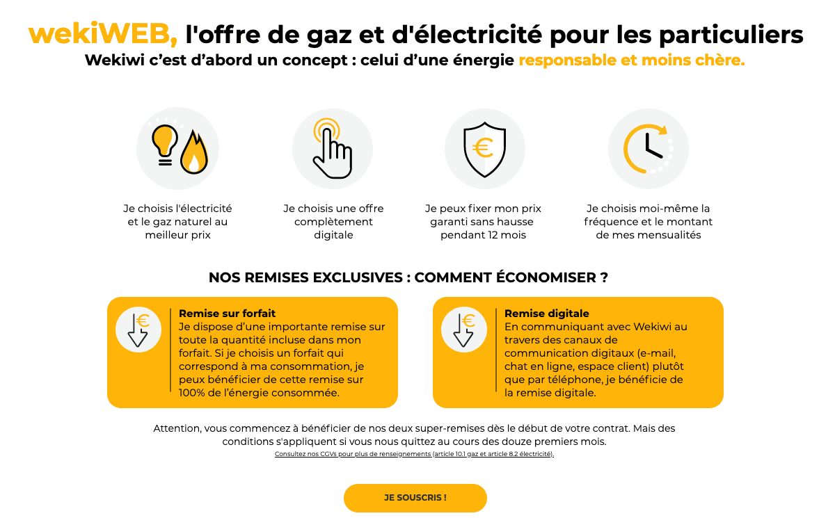 Wekiwi électricité