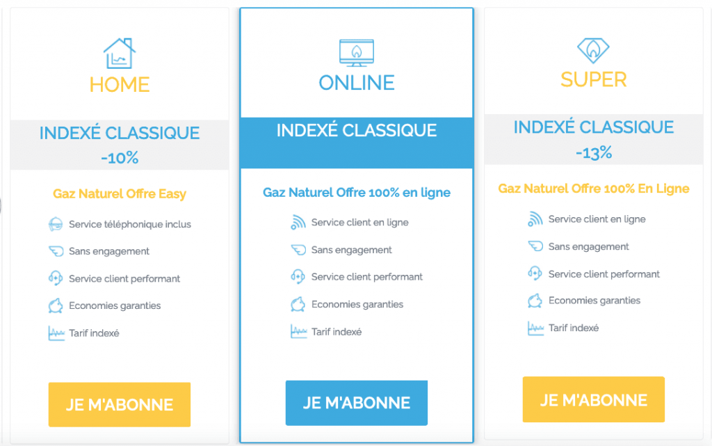 Mega Energie contrat de gaz pas cher offre online Mega Energie contrat de gaz pas cher