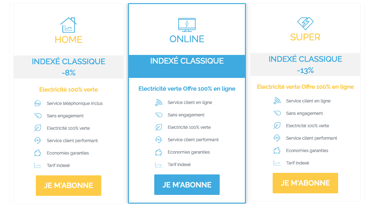 L'offre Online pas chère de Mega Energie L'offre Online pas chère de Mega Energie