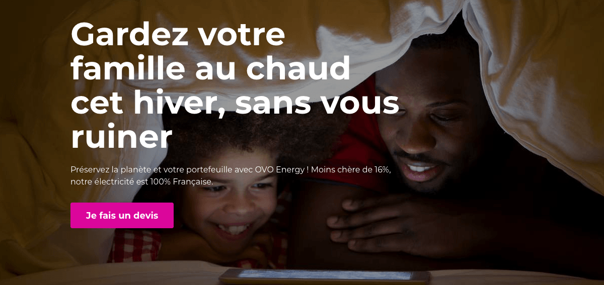 L'offre d'électricité pas chère de OVO Energy L'offre d'électricité pas chère de OVO Energy
