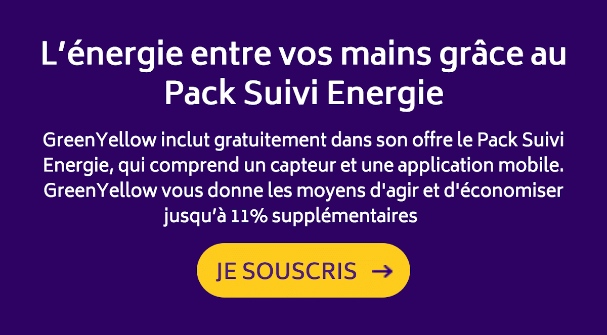Meilleur contrat électricité verte GreenYellow avec pack suivi énergie Meilleur contrat électricité verte GreenYellow