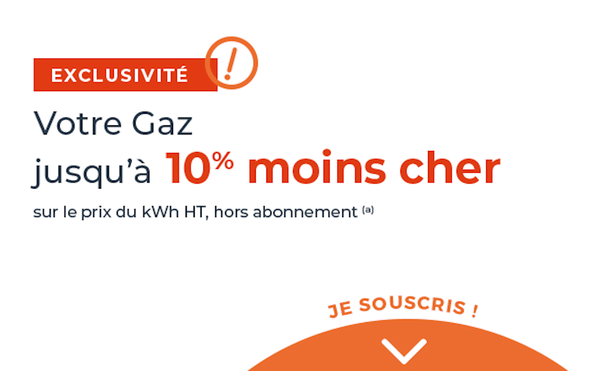 Promo Cdiscount Energie gaz naturel pas cher 1 mois offert Promo Cdiscount Energie gaz naturel pas cher