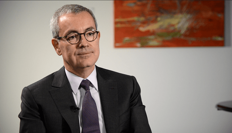 Jean-Pierre Clamadieu, contesté pour ses positions sur le remaniement d'Engie. Le PDG d'Engie, entreprise qui manifeste contre les projets Hercule et Clamadieu.