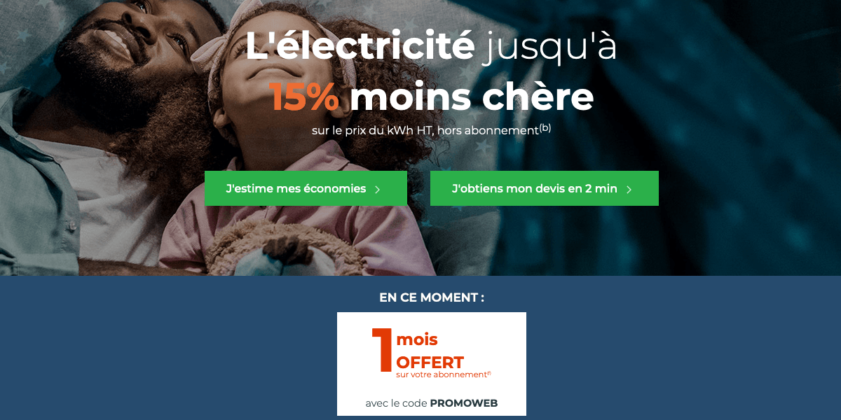 L'offre d'électricité pas chère de Cdiscount Energie L'offre d'électricité pas chère de Cdiscount Energie