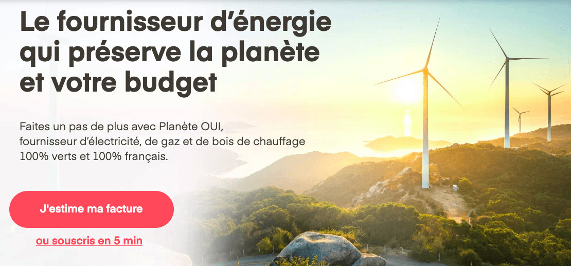 L'électricité pas chère de Planète Oui L'électricité pas chère de Planète Oui