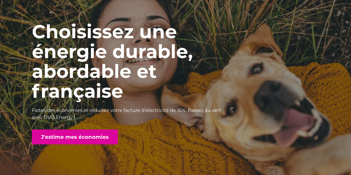 L'offre d'électricité pas chère de OVO Energy L'offre d'électricité pas chère de OVO Energy