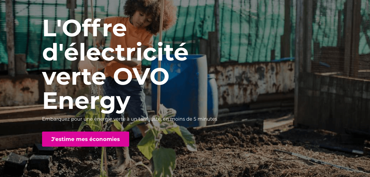 L'électricité verte de OVO Energy