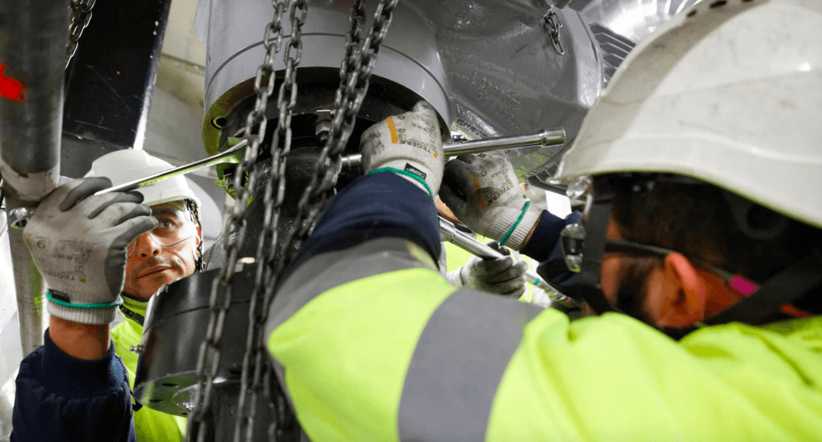 Coeur réacteur EPR par EDF actualité énergie