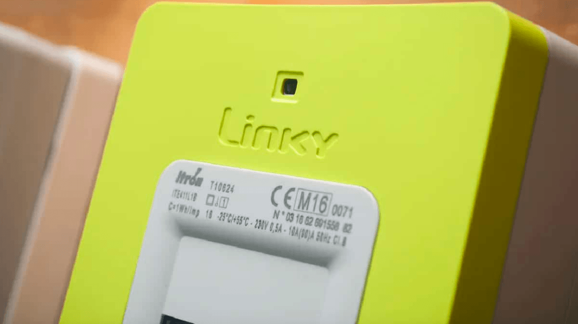 Compteur Linky pour relevé d'électricité