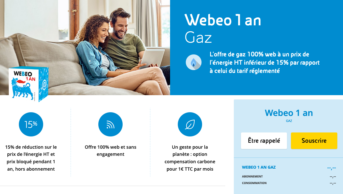 ENI gaz à prix cassé ENI gaz à prix cassé