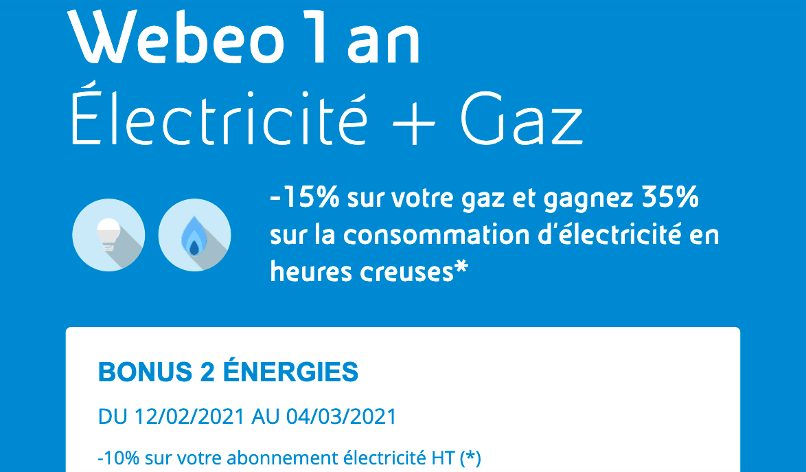 Eni offre duale électricité et gaz