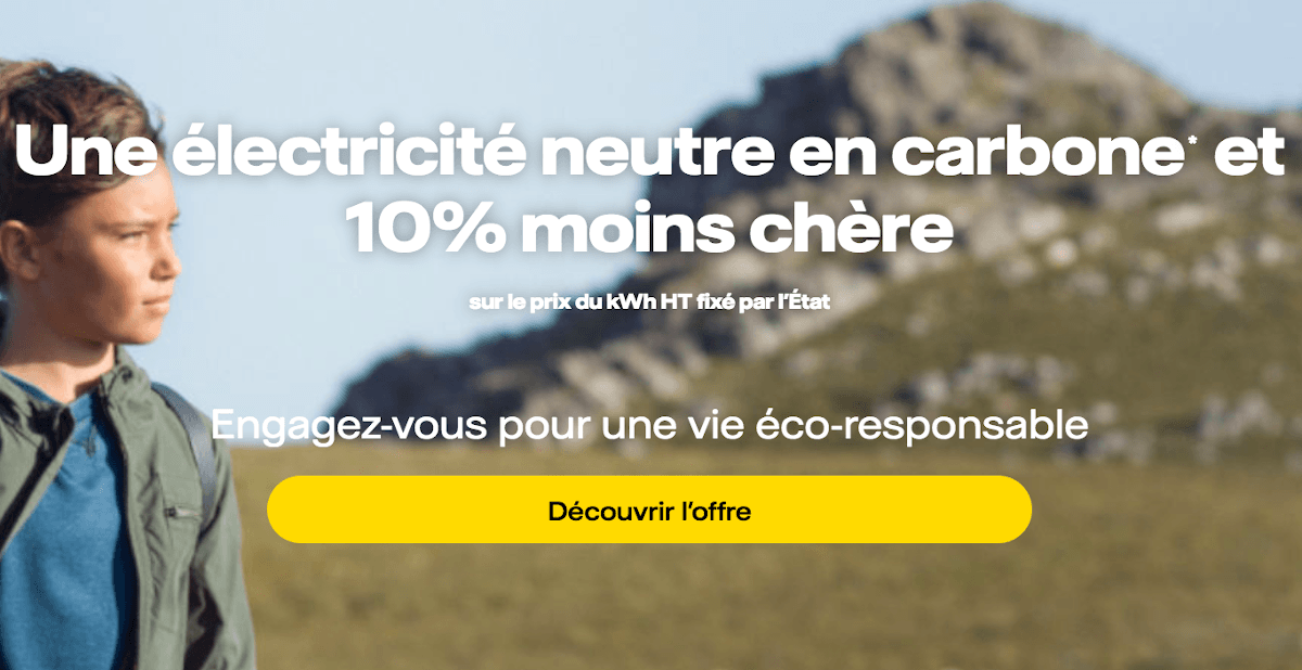 Offre électricité fournisseur Vattenfall 10% de moins HT sur le prix du kWh Offre électricité fournisseur Vattenfall