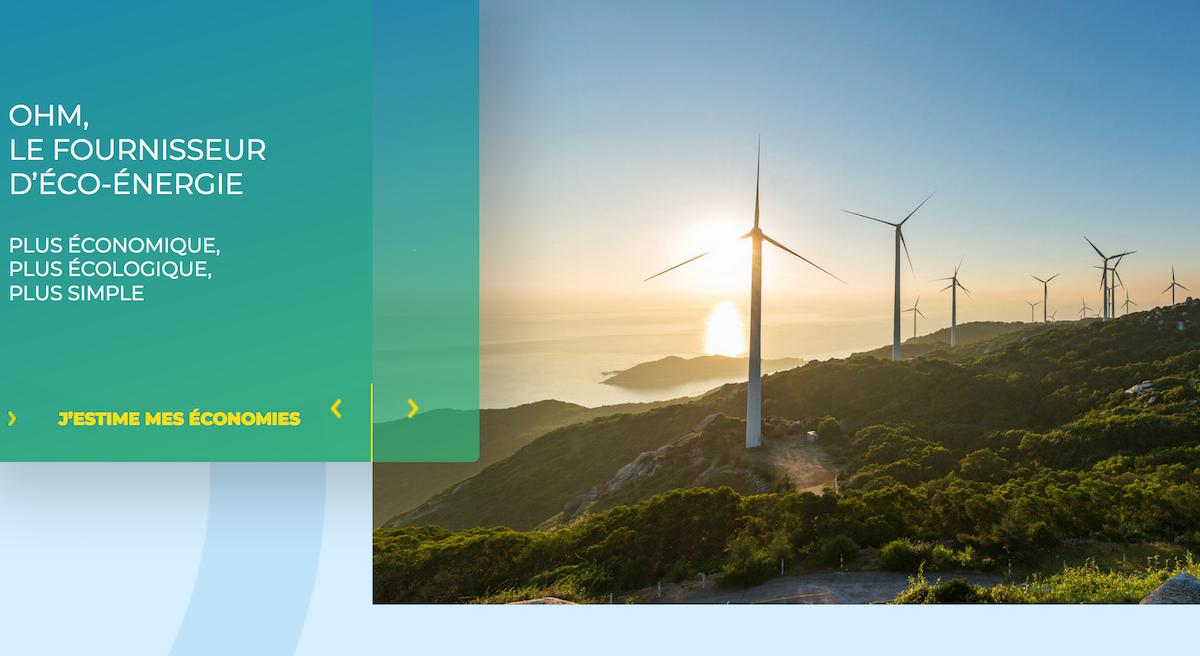 OHM Energie Contrat énergie OHM Energie