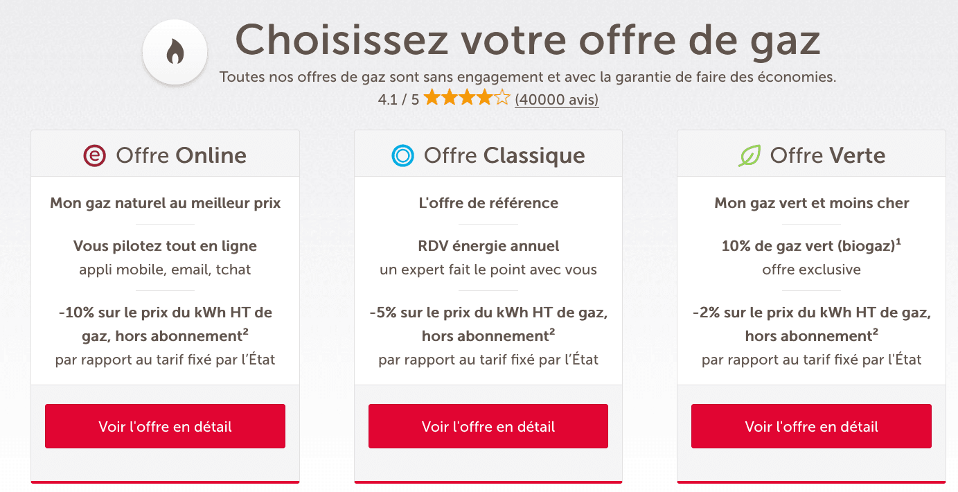 Le gaz pas cher de Total Direct Energie Le gaz pas cher de Total Direct Energie