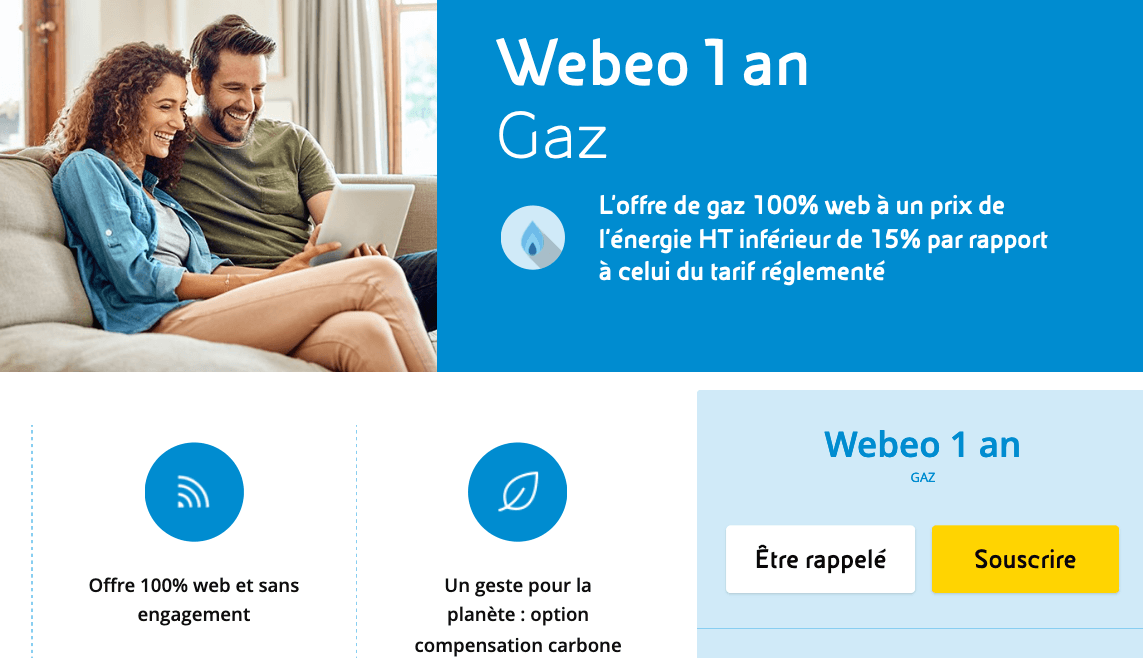 Abonnement gaz pas cher Eni Contrat gaz pas cher Eni