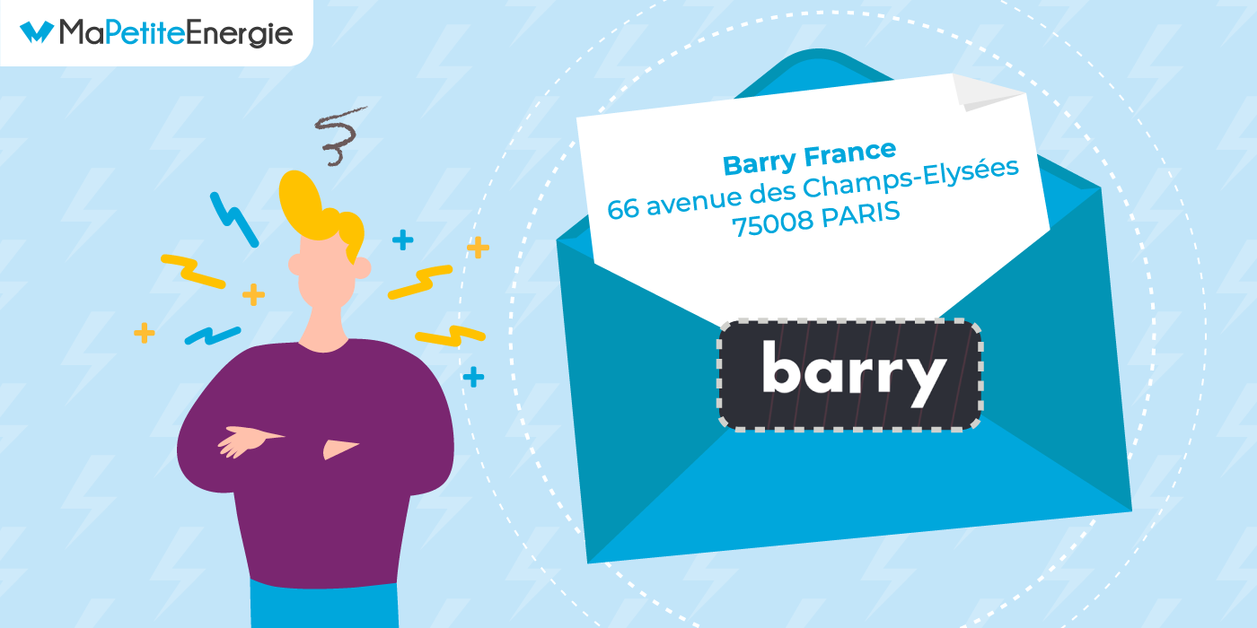 L'adresse postale du service client Barry.
