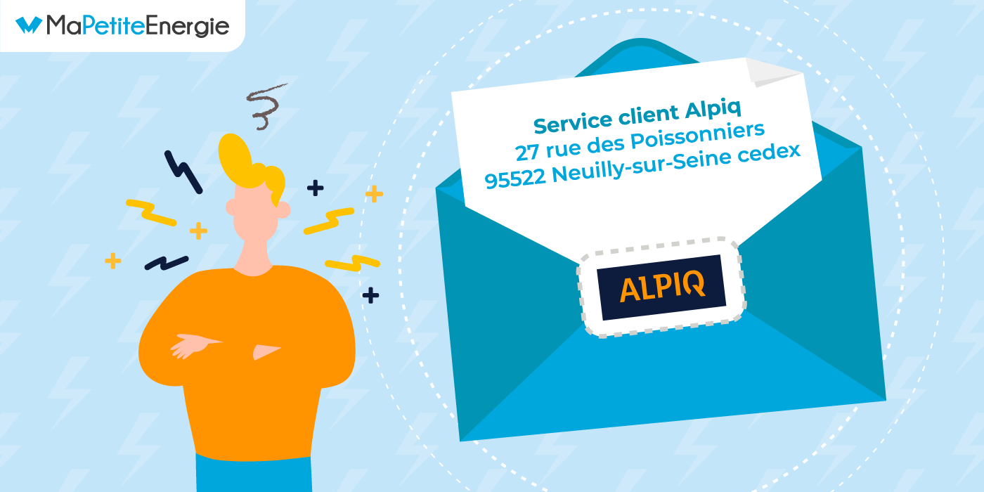 Contacter le service client Alpiq Energie par La Poste.