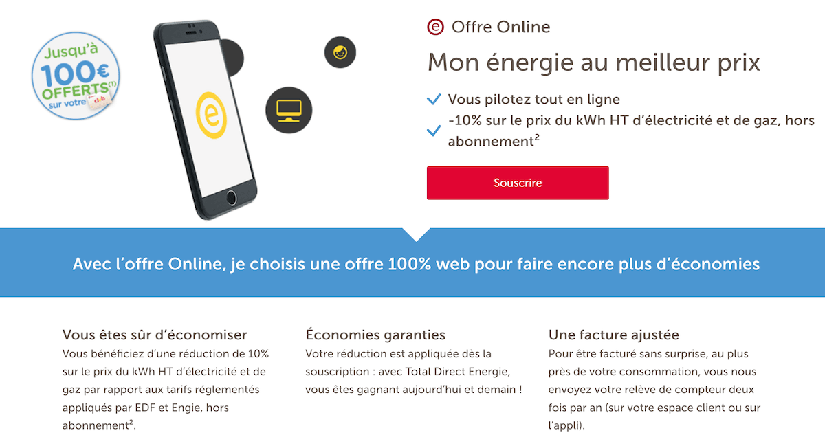 offre duale online total energie