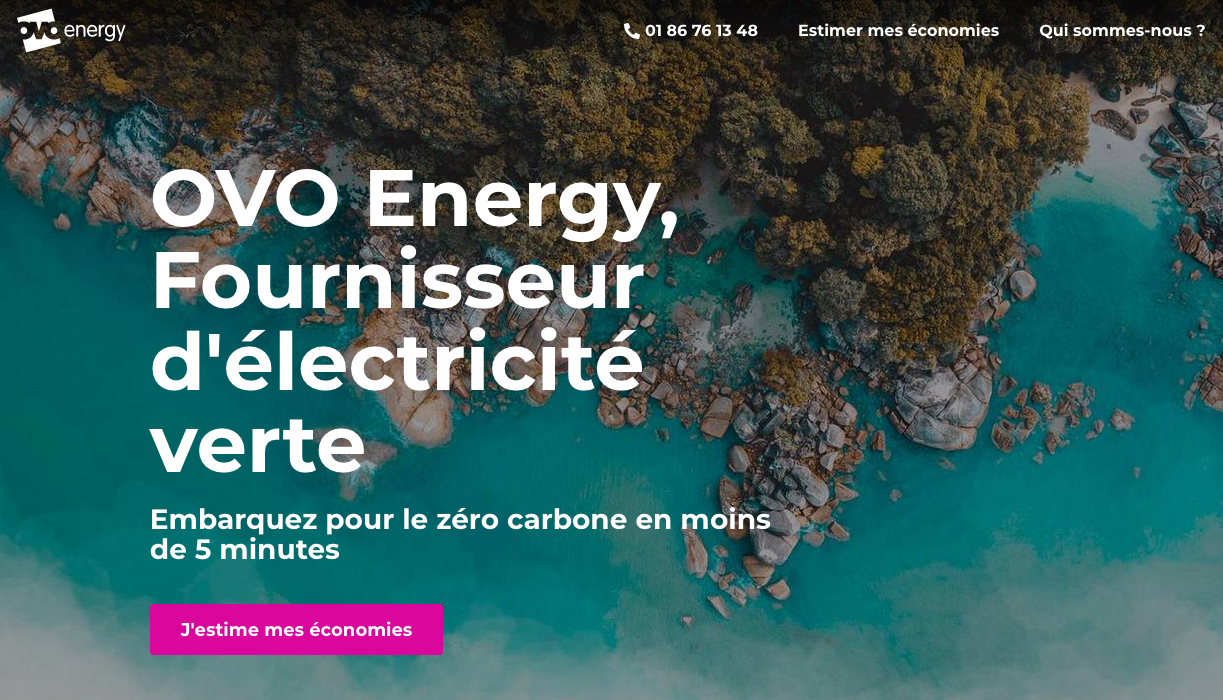 ovo energy ovo energy, fournisseur d'électricité verte