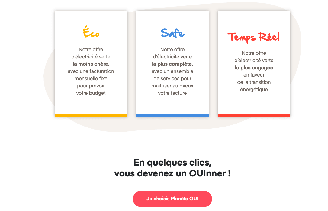 Électricité verte Planète Oui Trois contrats d'électricité 100% verts chez Planète Oui, avec code promo à la clé