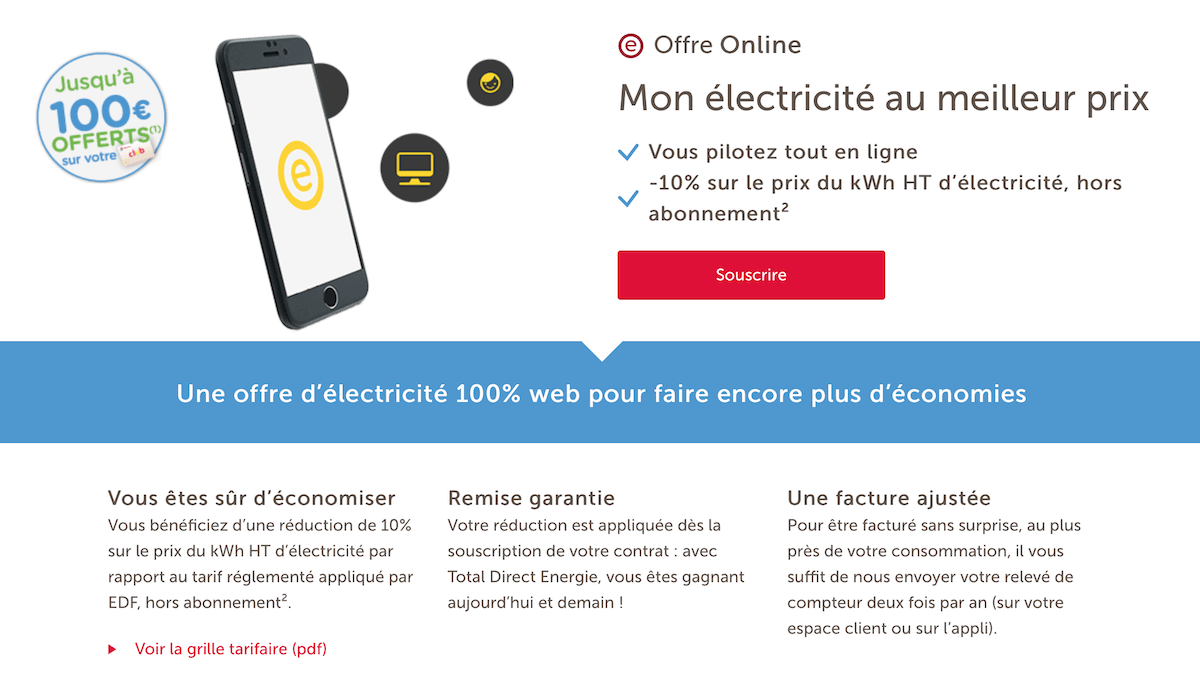électricité pas chère total direct online électricité pas chère total direct online