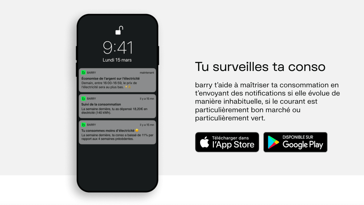 Électricité la moins chère application Barry Électricité la moins chère application Barry