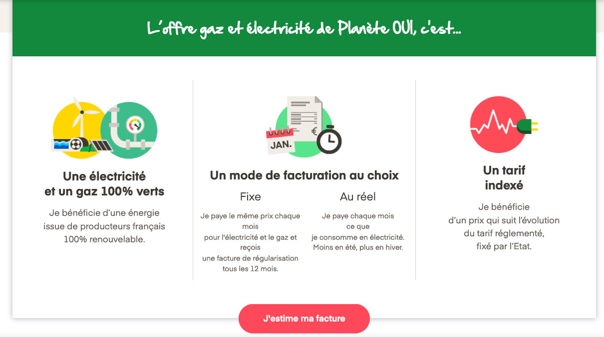 Offre duale biogaz et électricité verte Offre duale biogaz et électricité verte