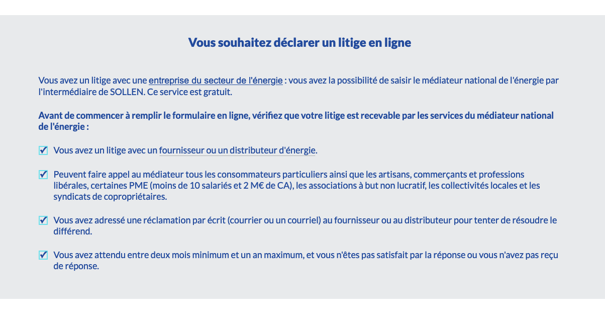 declarer un litige