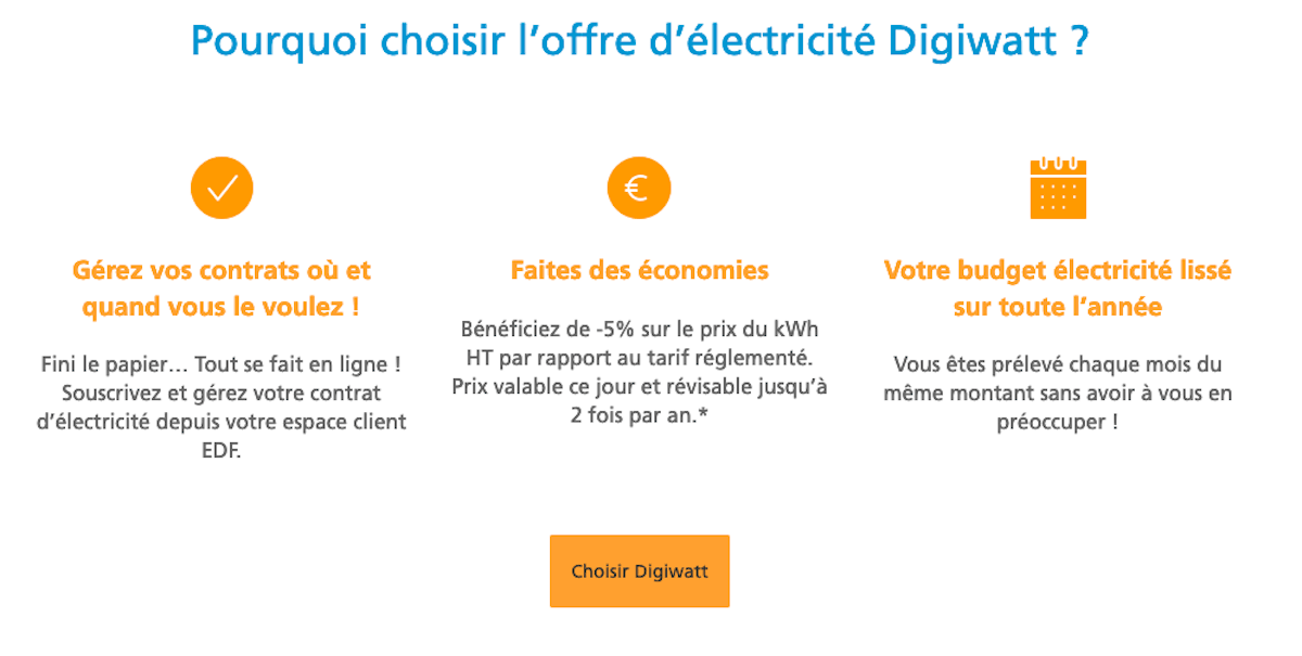 edf digiwatt électricité pas chère edf digiwatt électricité pas chère