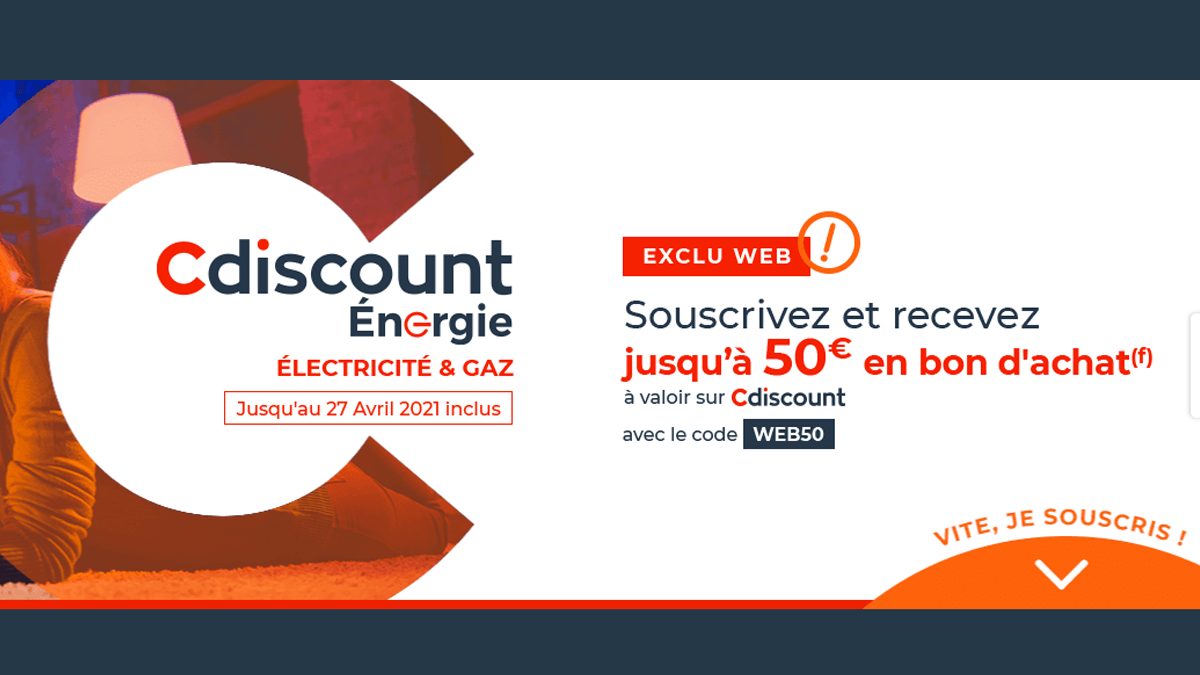Offres gaz Cdiscount Énergie Offres gaz Cdiscount Énergie
