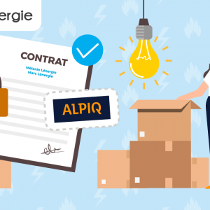Alpiq Energie : déménager un contrat