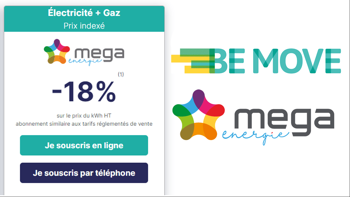 Une vente privée exceptionnelle BeMove et Mega Energie disponible jusqu'au 9 mai. Vente privée BeMove et Mega Energie