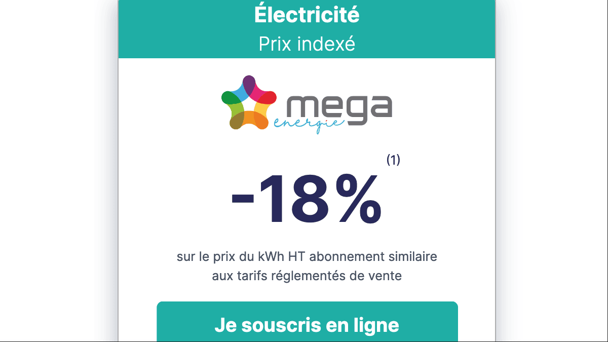 La vente privée Mega Energie La vente privée Mega Energie