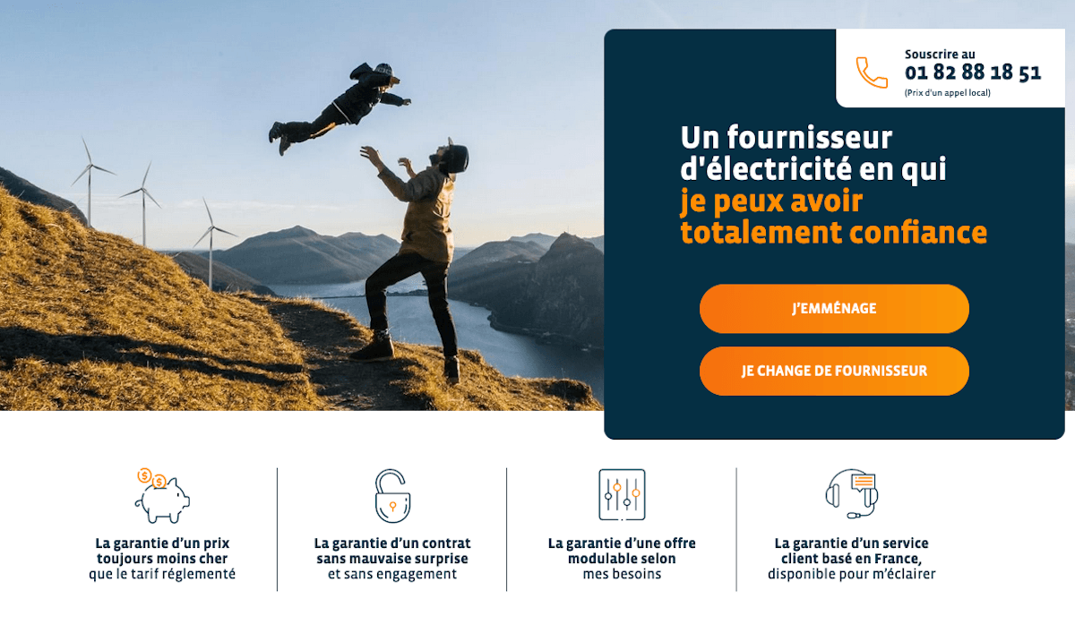 alpiq électricité pas chère verte