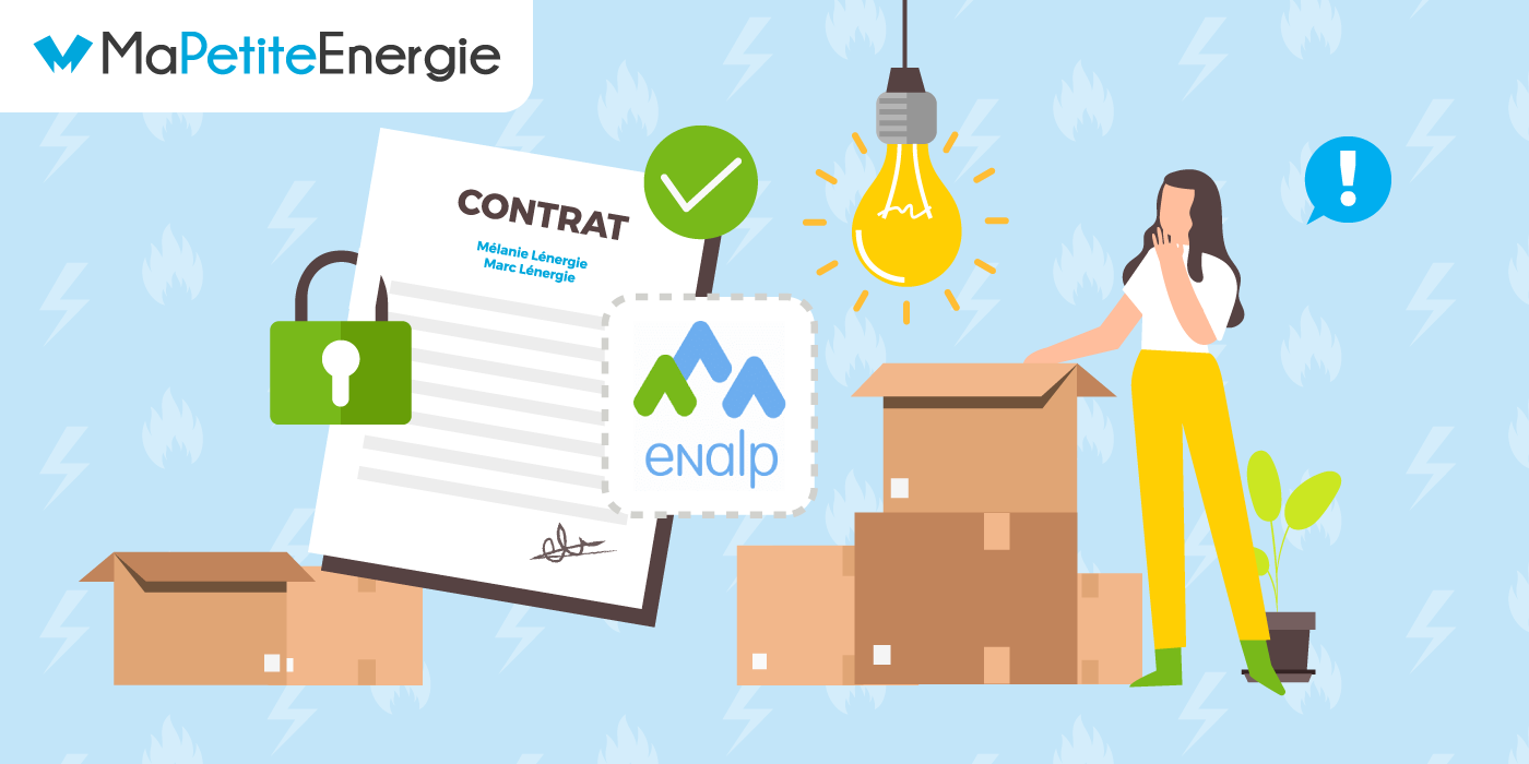 Enalp : le déménagement de contrat du fournisseur d'énergie.
