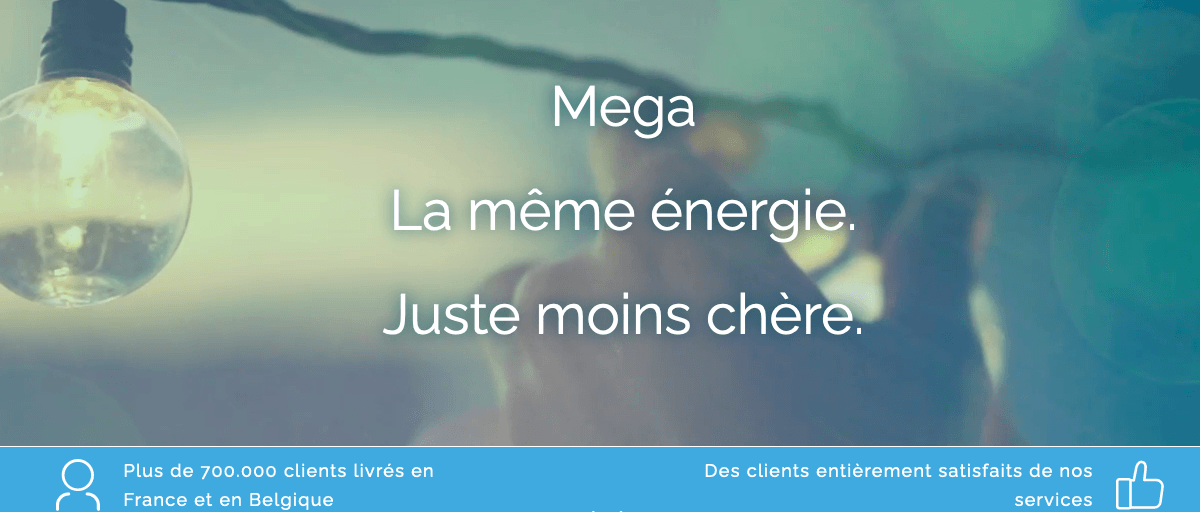 Contrat électricité Mega Energie Mega Energie meilleur contrat électricité