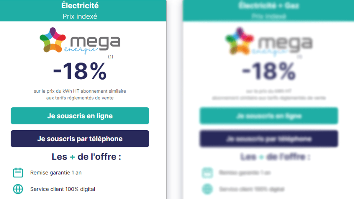 -18% avec Bemove et Mega Energie -18% avec Bemove et Mega Energie