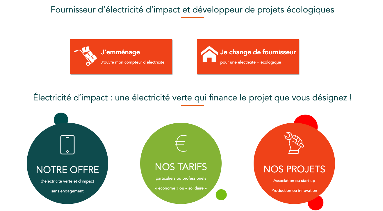 L'offre d'électricité verte pas chère d'Elecocité Electricite pas chere Elecocite