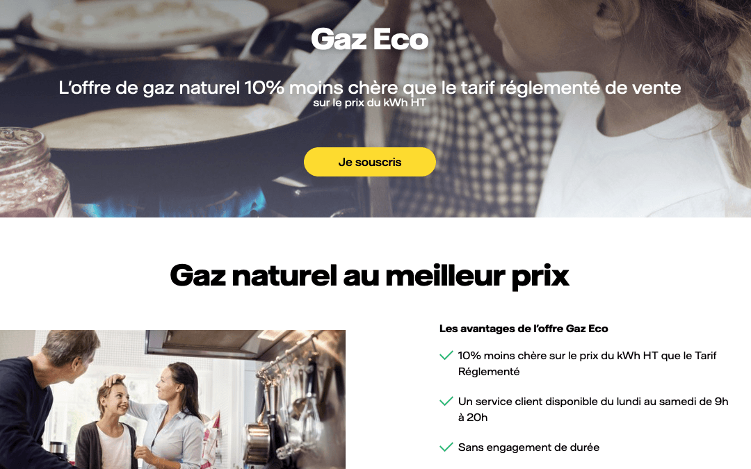 Du gaz naturel au meilleur prix avec Vattenfall L'offre Gaz Eco de Vattenfall