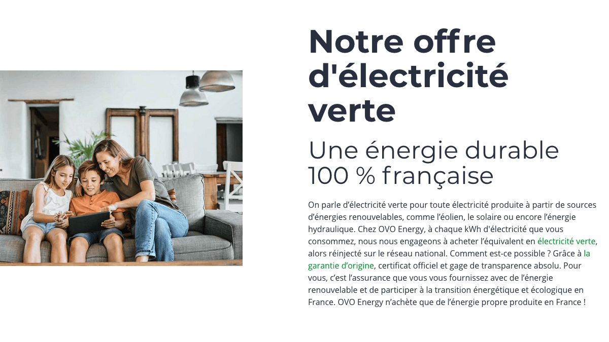 Les avantages du fournisseur OVO Energy Découvrir les points forts d'OVO Energy