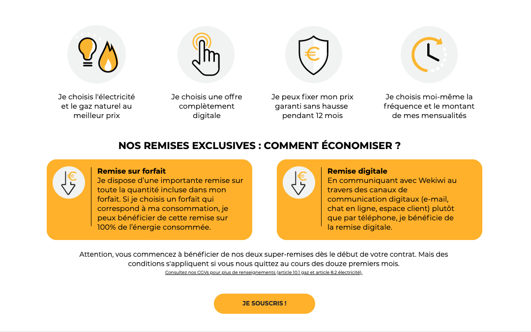 Faire des économies avec l'offre de gaz wekiWEB Le forfait gaz Wekiweb