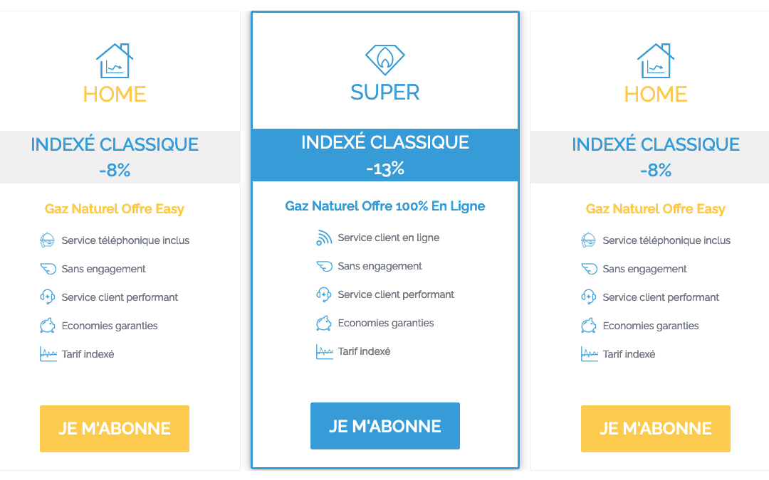 L'offre Super de Méga Énergie