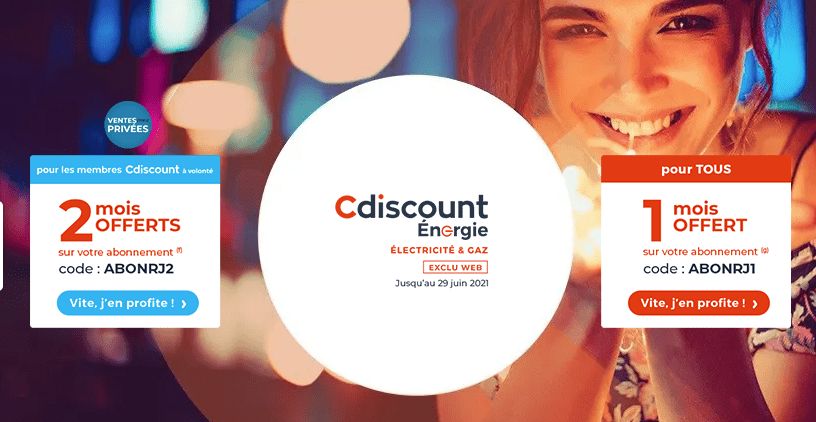 Deux promotions chez Cdiscount Energie. Cdiscount Energie : des promotions sur le gaz et l'électricité