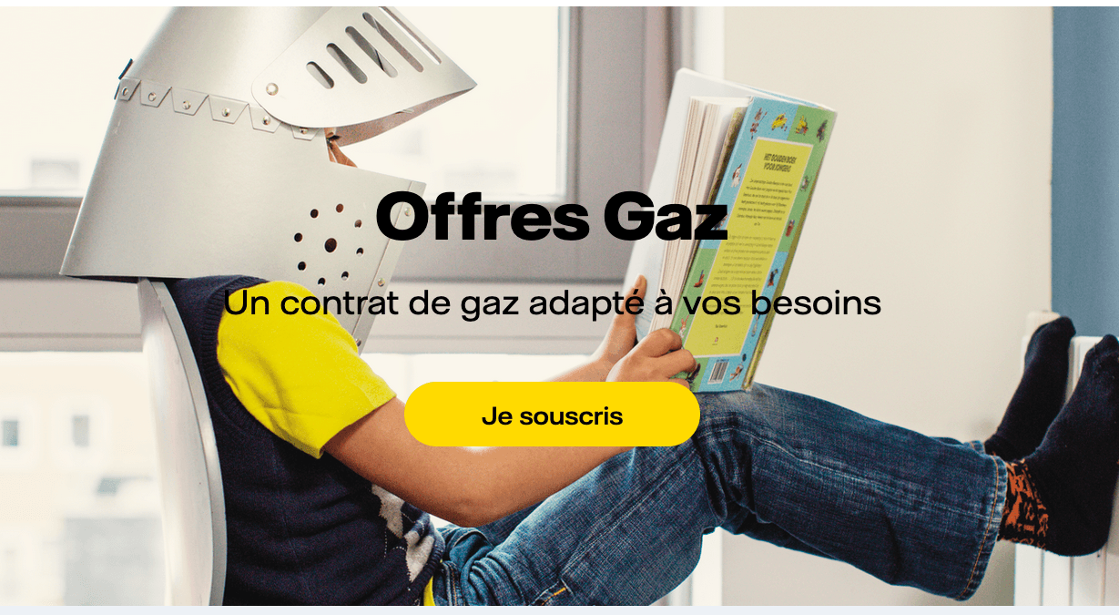 Un contrat de gaz adapté à tous les besoins des clients Contrat de gaz du fournisseur d'énergie Vattenfall