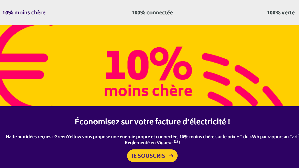 electricite pas cher greenyellow electricite pas cher greenyellow