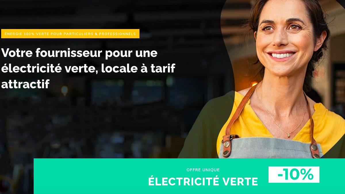 Le forfait électricité verte de EDP à -10% sur le prix HT reglementé Le forfait électricité verte de EDP