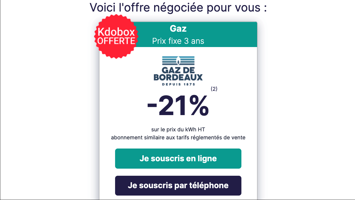 Economies de gaz avec Gaz de Bordeaux Faire des économies sur le gaz avec Gaz de Bordeaux