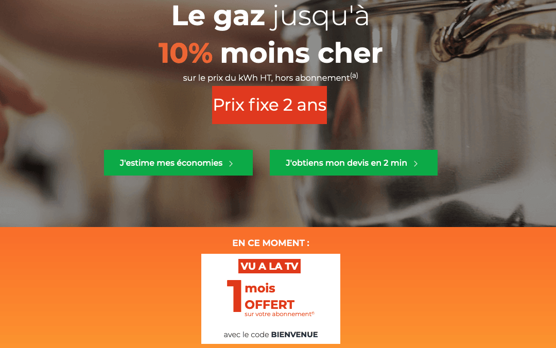 Cdiscount Energie, ou le gaz à petit prix Le gaz de Cdiscount Energie